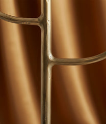 Matt Brass Hand Forged Jewellery Stand