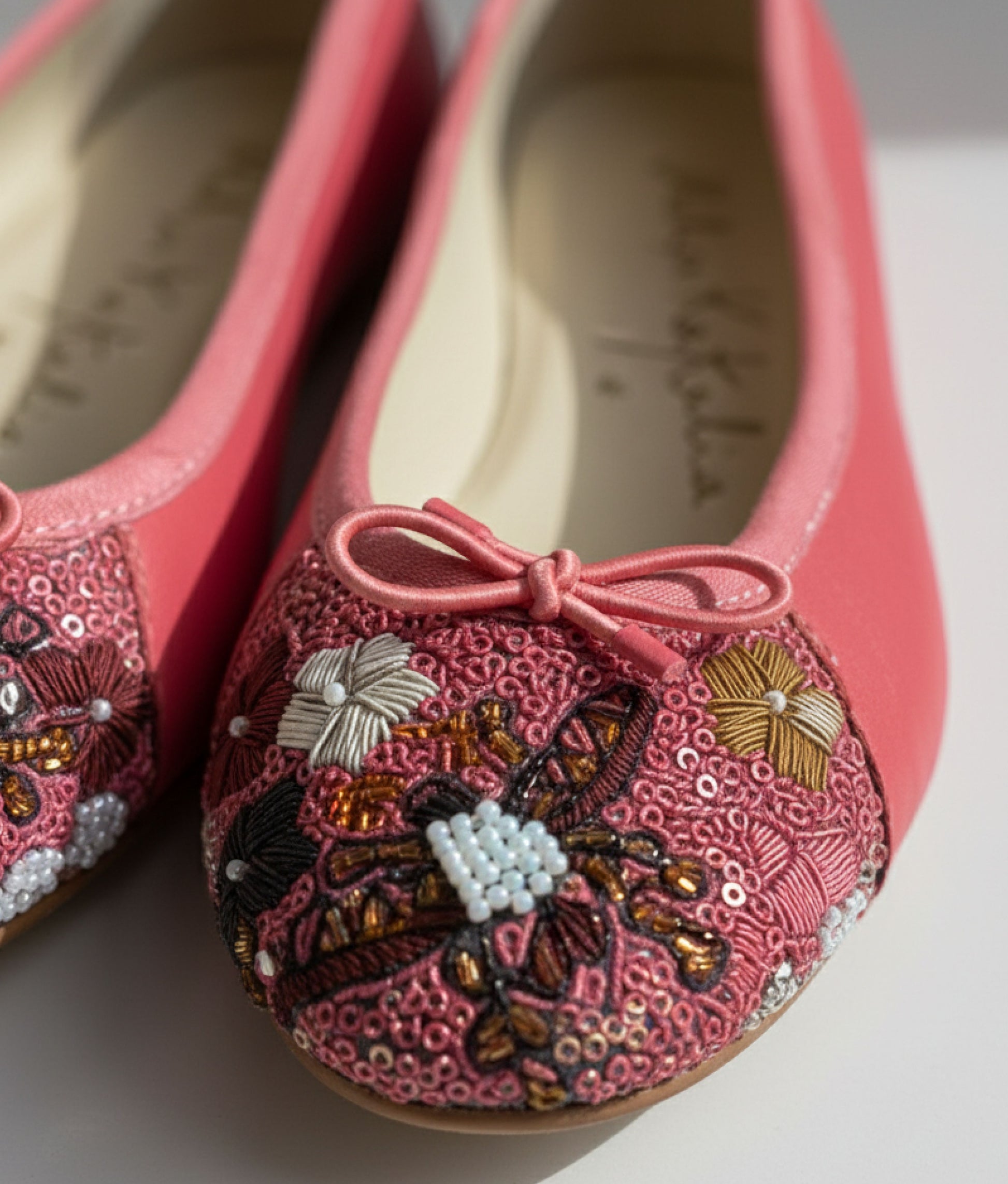 Queen Potnia Pink Ballet Shoes