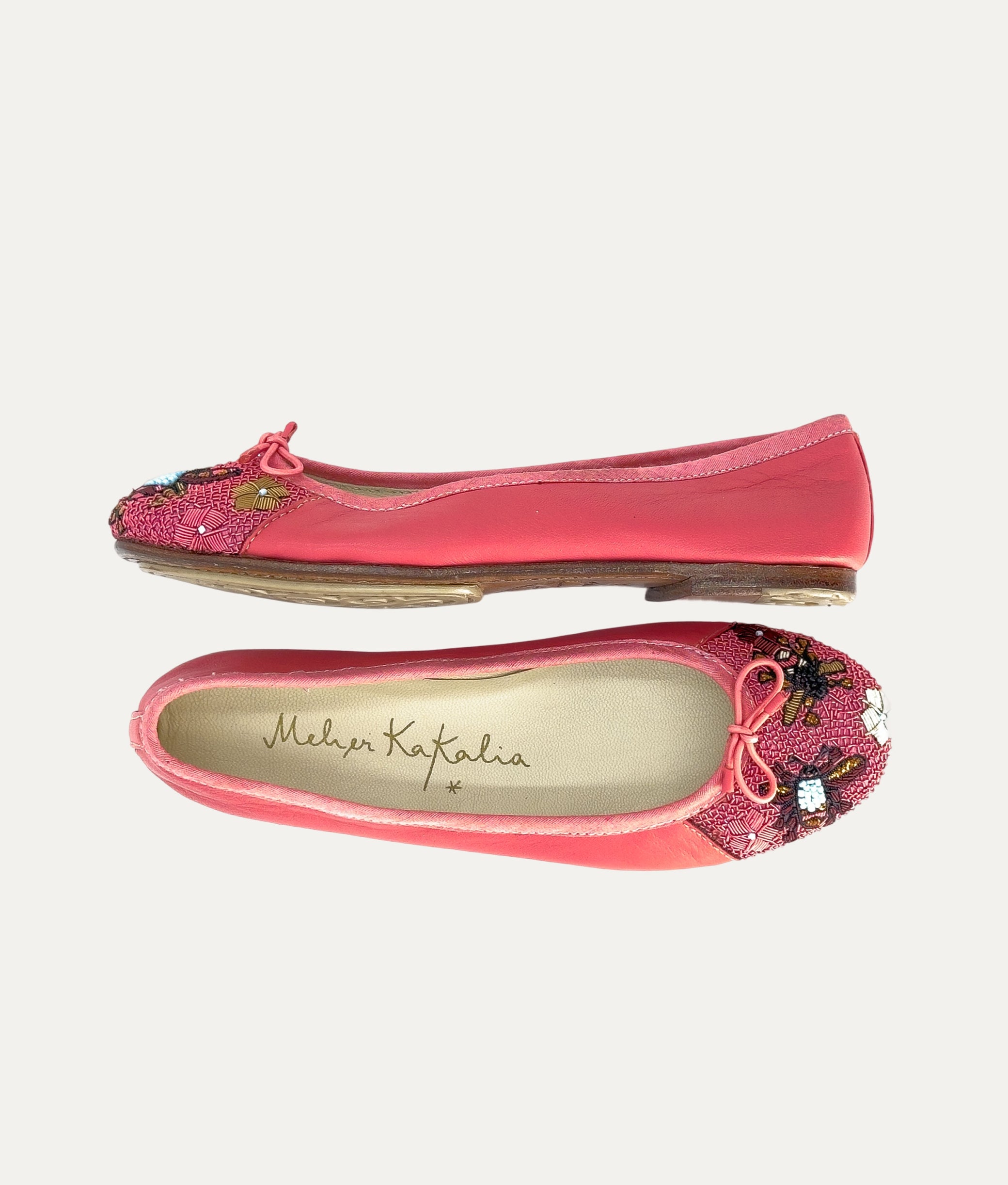 Queen Potnia Pink Ballet Shoes