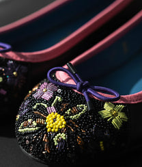 Queen Potnia Black Ballet Shoes