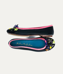 Queen Potnia Black Ballet Shoes