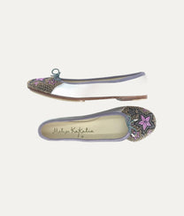 Starry Night Lilac Ballet Shoes