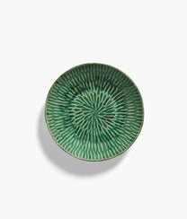 Medium Serving Plate Green Verde Lanza