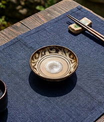 Midnight Floral Sauce Bowl