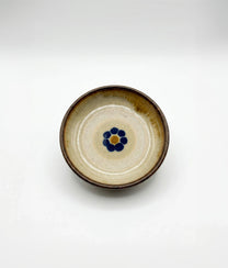 Midnight Blue Flower Sauce Bowl