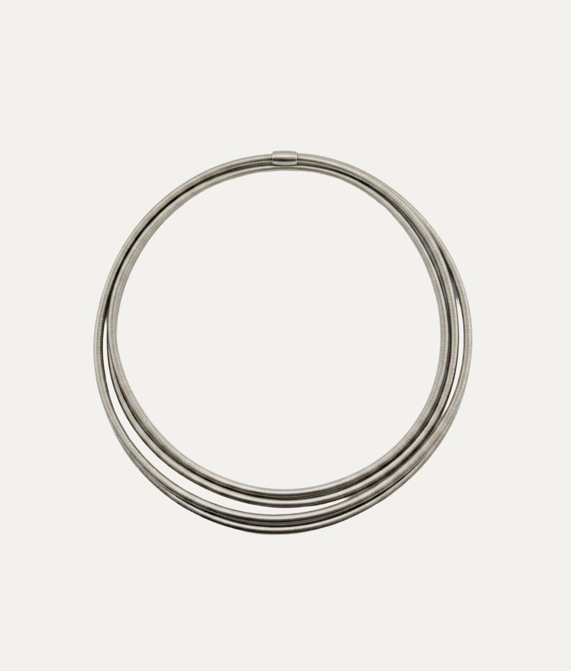 MILLEFILI Steel Necklace L