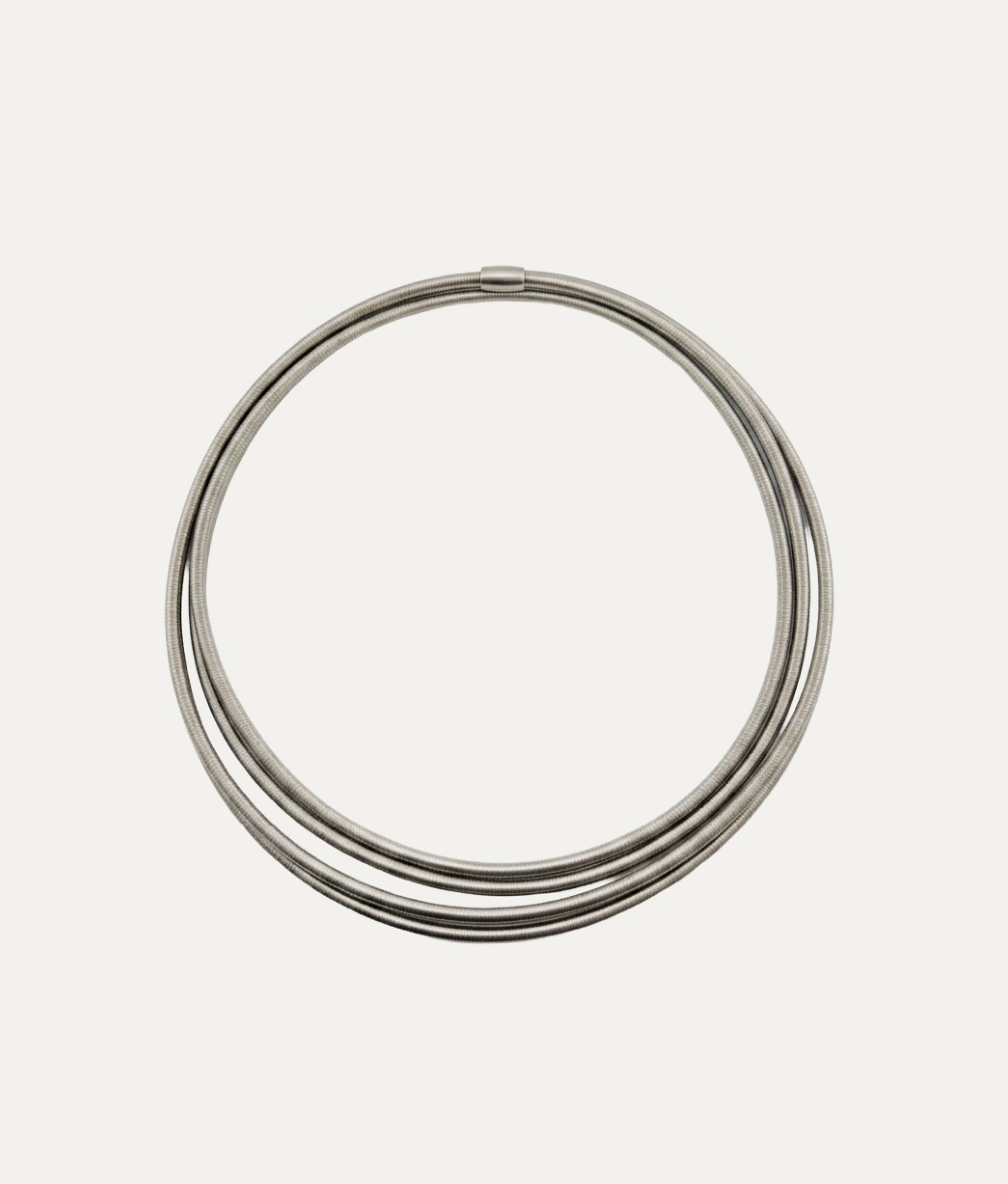 MILLEFILI Steel Necklace L