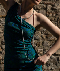 MILLEFILI Steel Necklace L