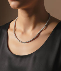 MILLEFILI Steel Necklace S