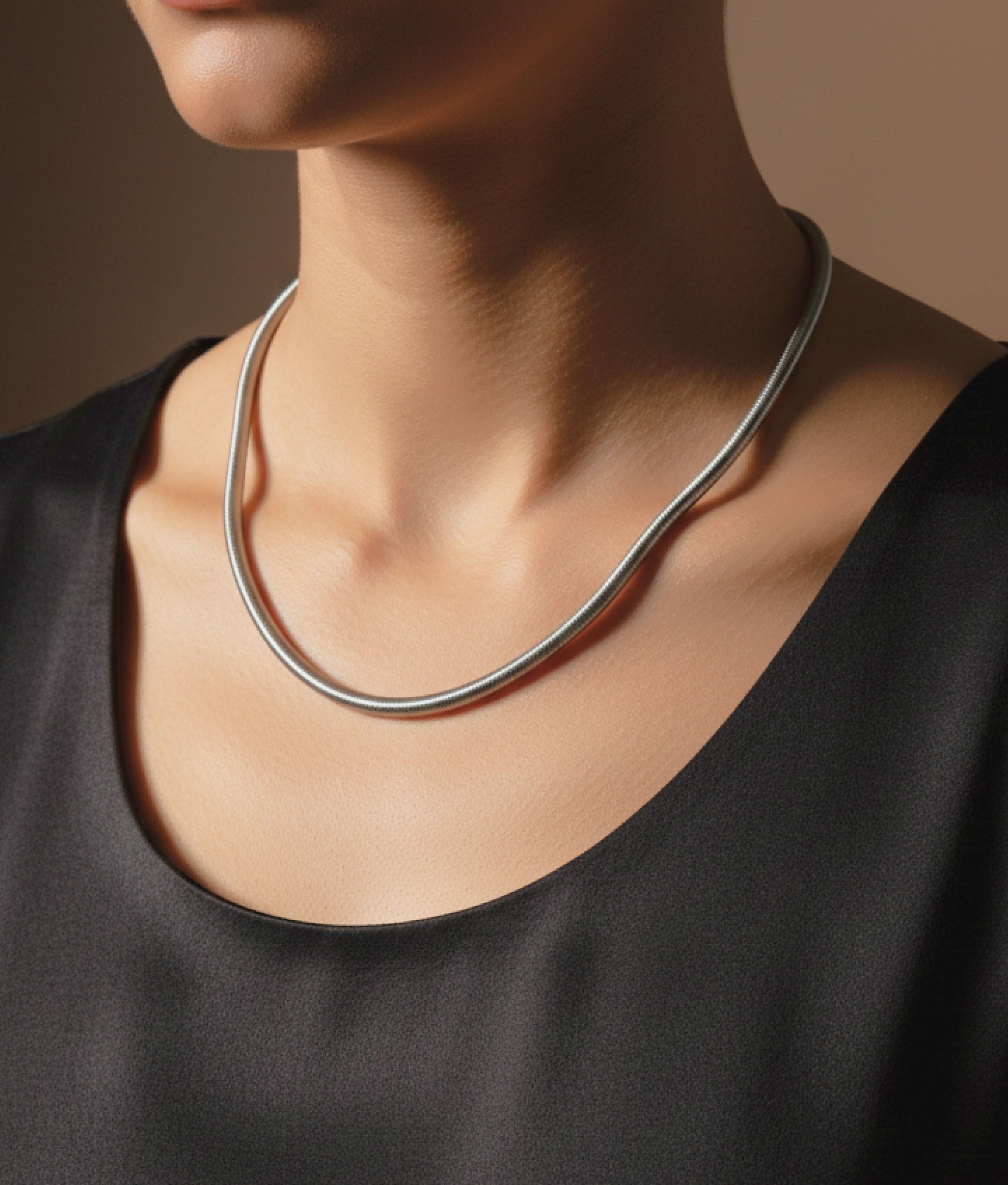 MILLEFILI Steel Necklace S
