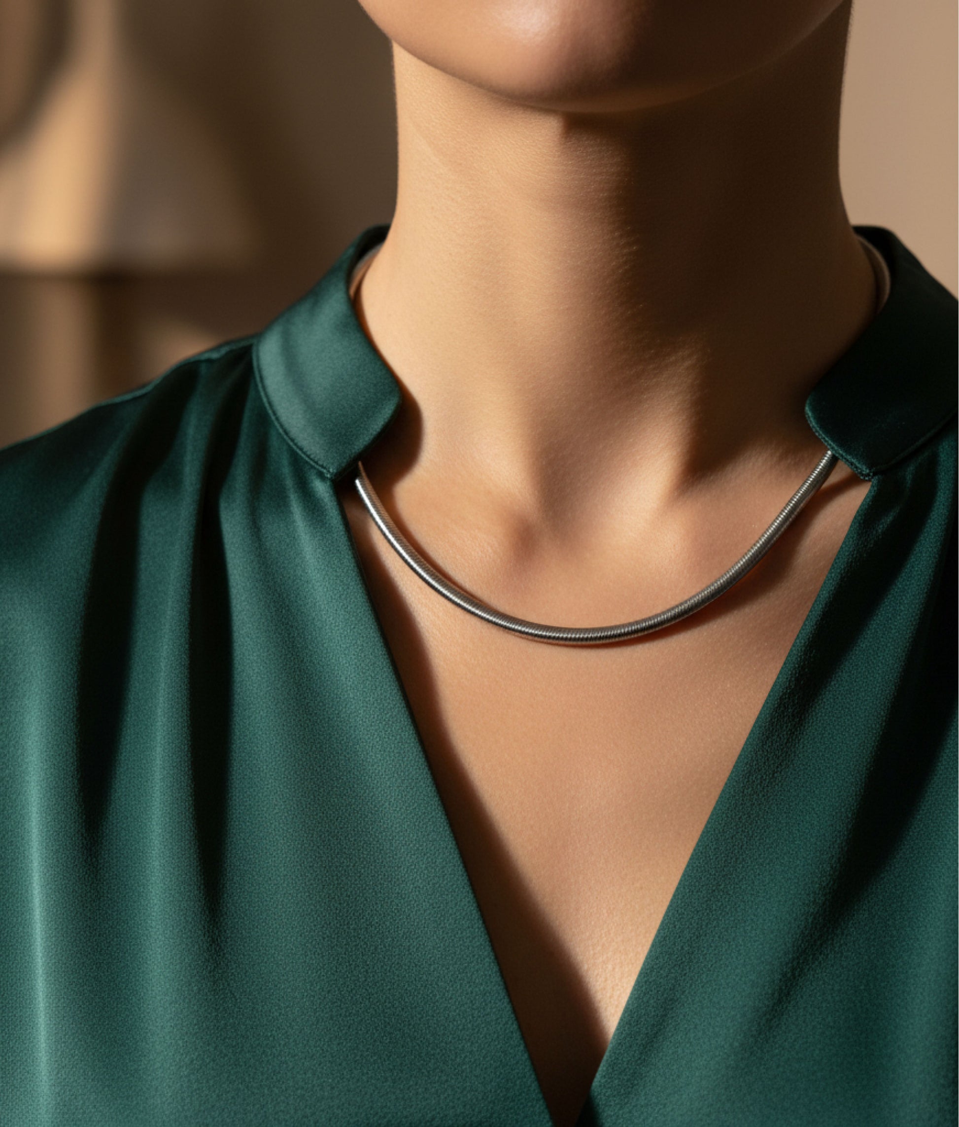 MILLEFILI Steel Necklace S