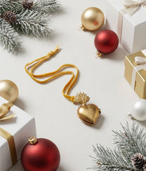 Mini Sacred Heart Ornament