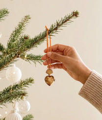 Mini Sacred Heart Ornament