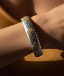 Mira Cuff Bracelet Silver