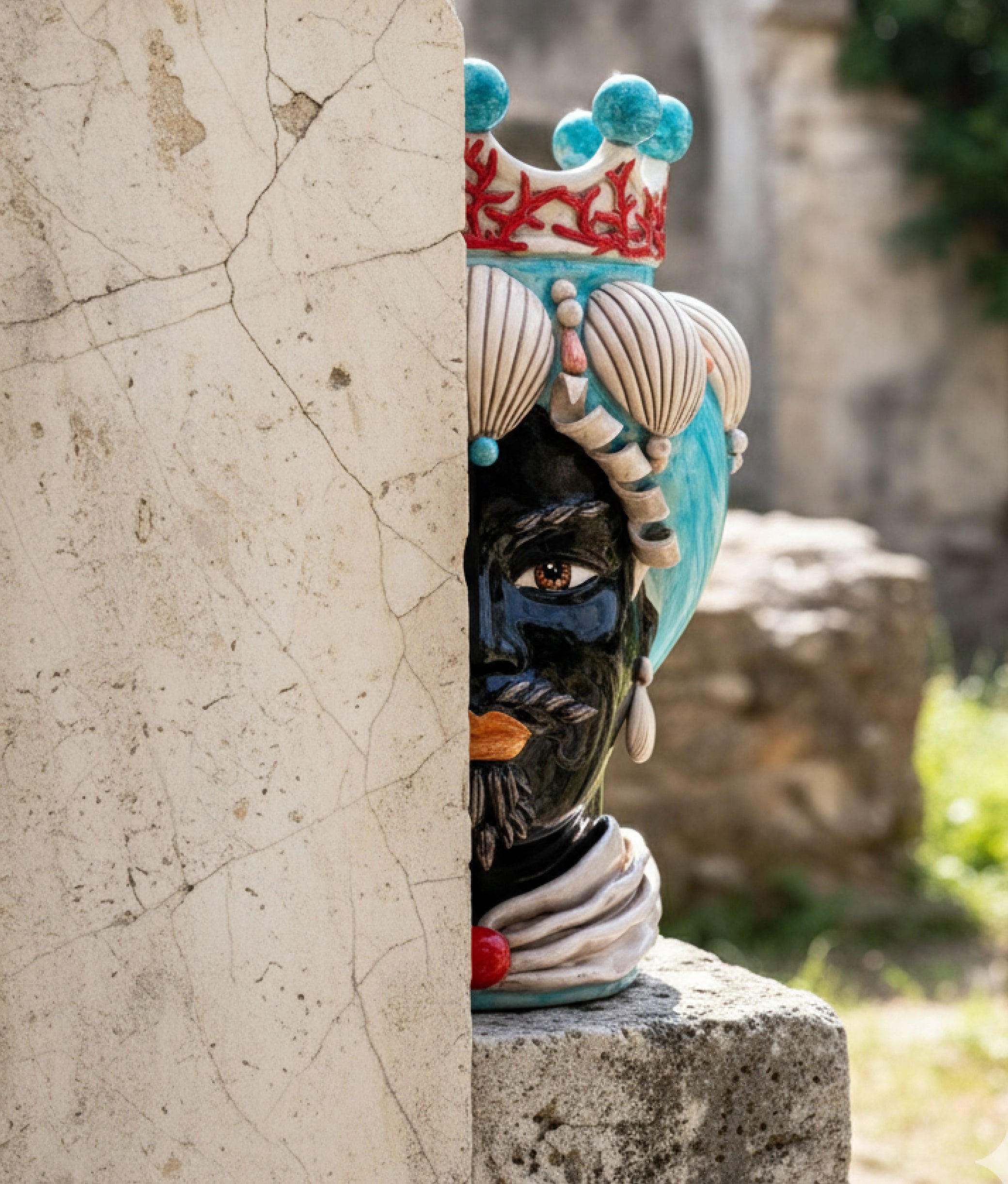 Moro Vase Man Coral