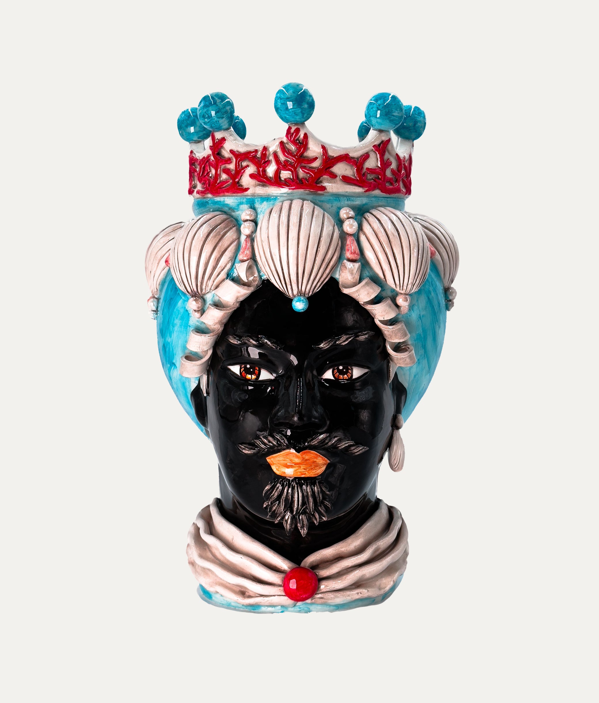 Moro Vase Man Coral