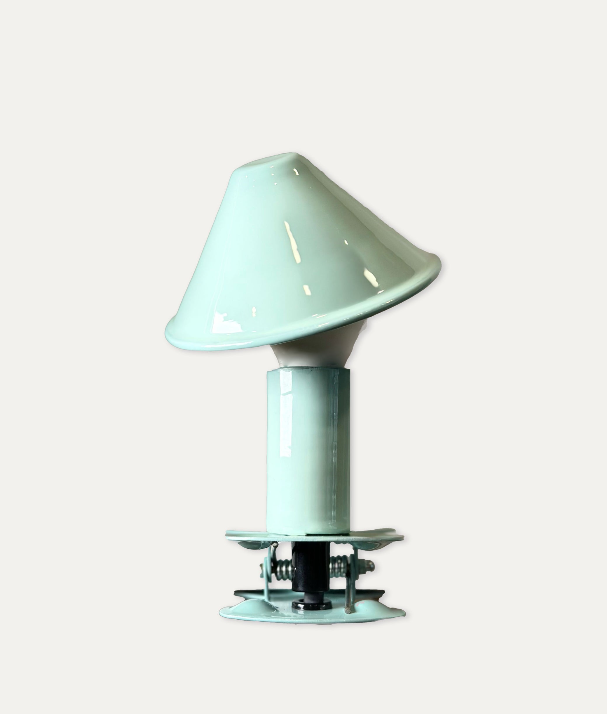 Celadon Clip Mushroom Lamp