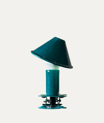 Emerald Clip Mushroom Lamp