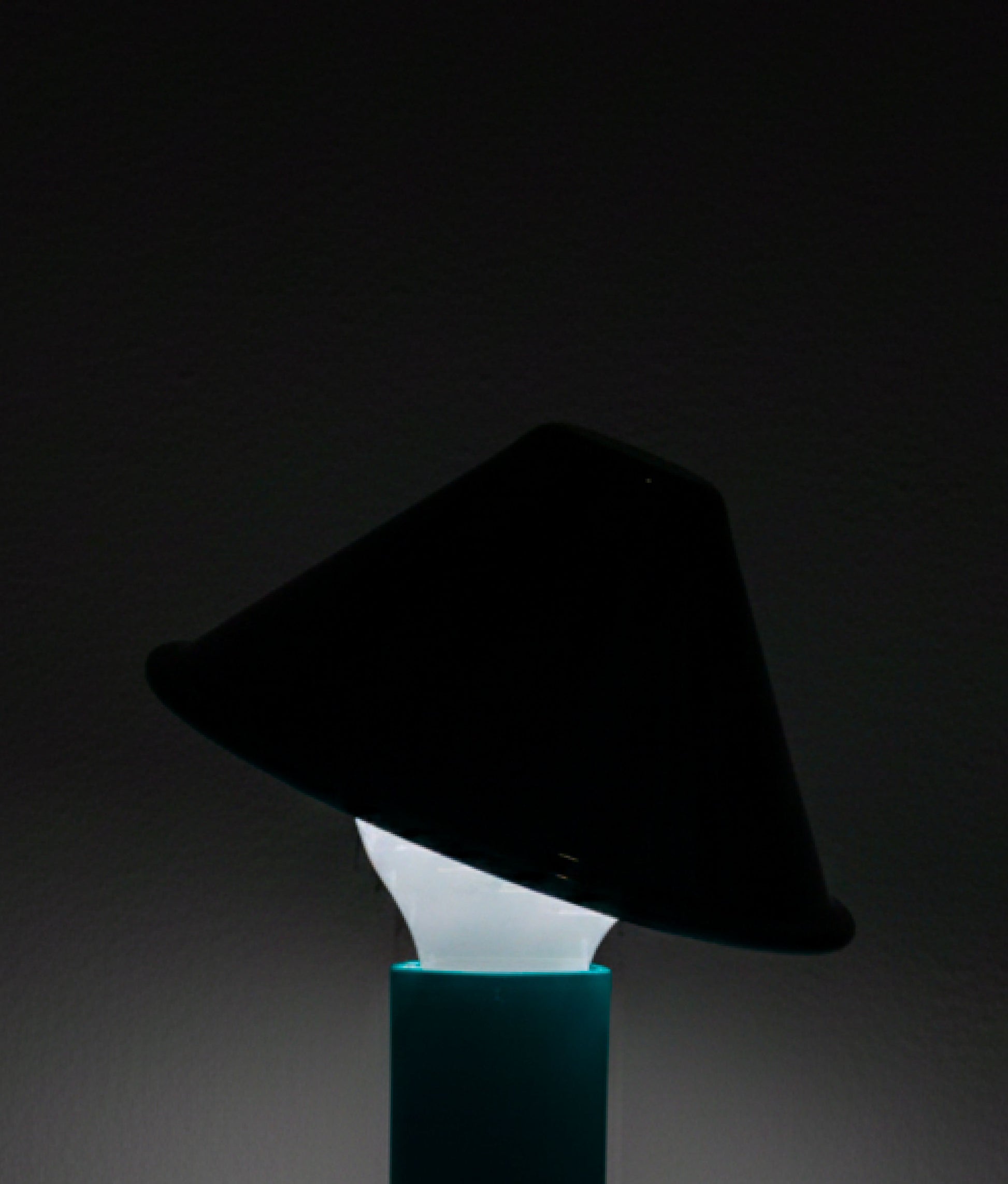 Emerald Clip Mushroom Lamp