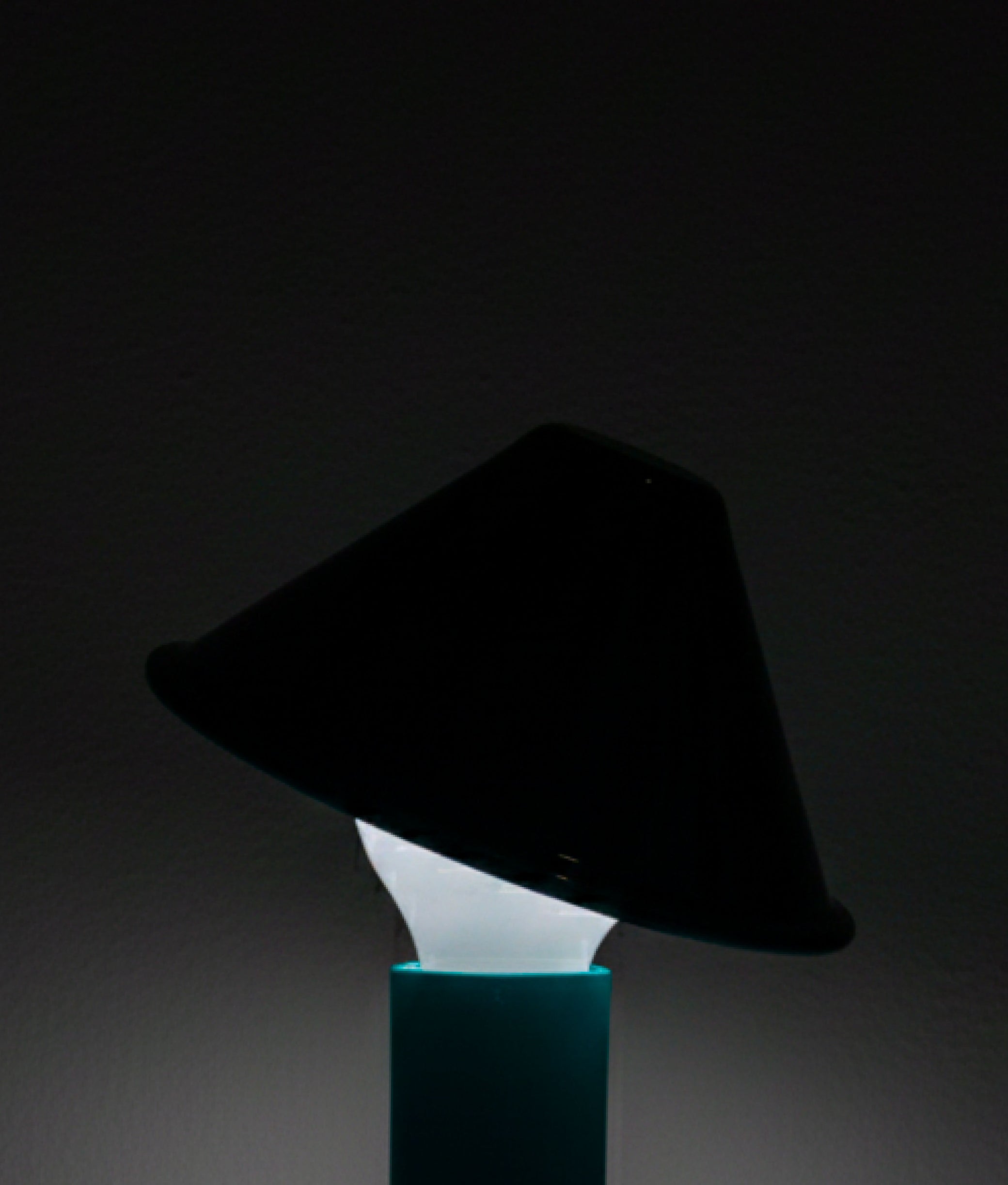 Emerald Clip Mushroom Lamp