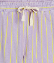 Lilac Neon Yellow Bongusta Naram Gym Shorts