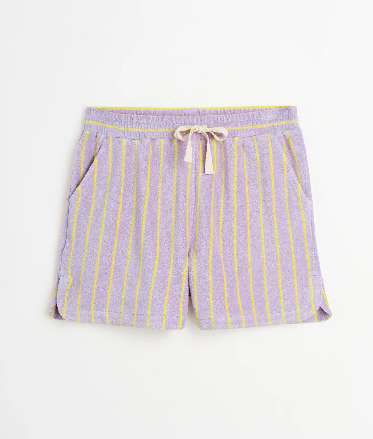 Lilac Neon Yellow Bongusta Naram Gym Shorts
