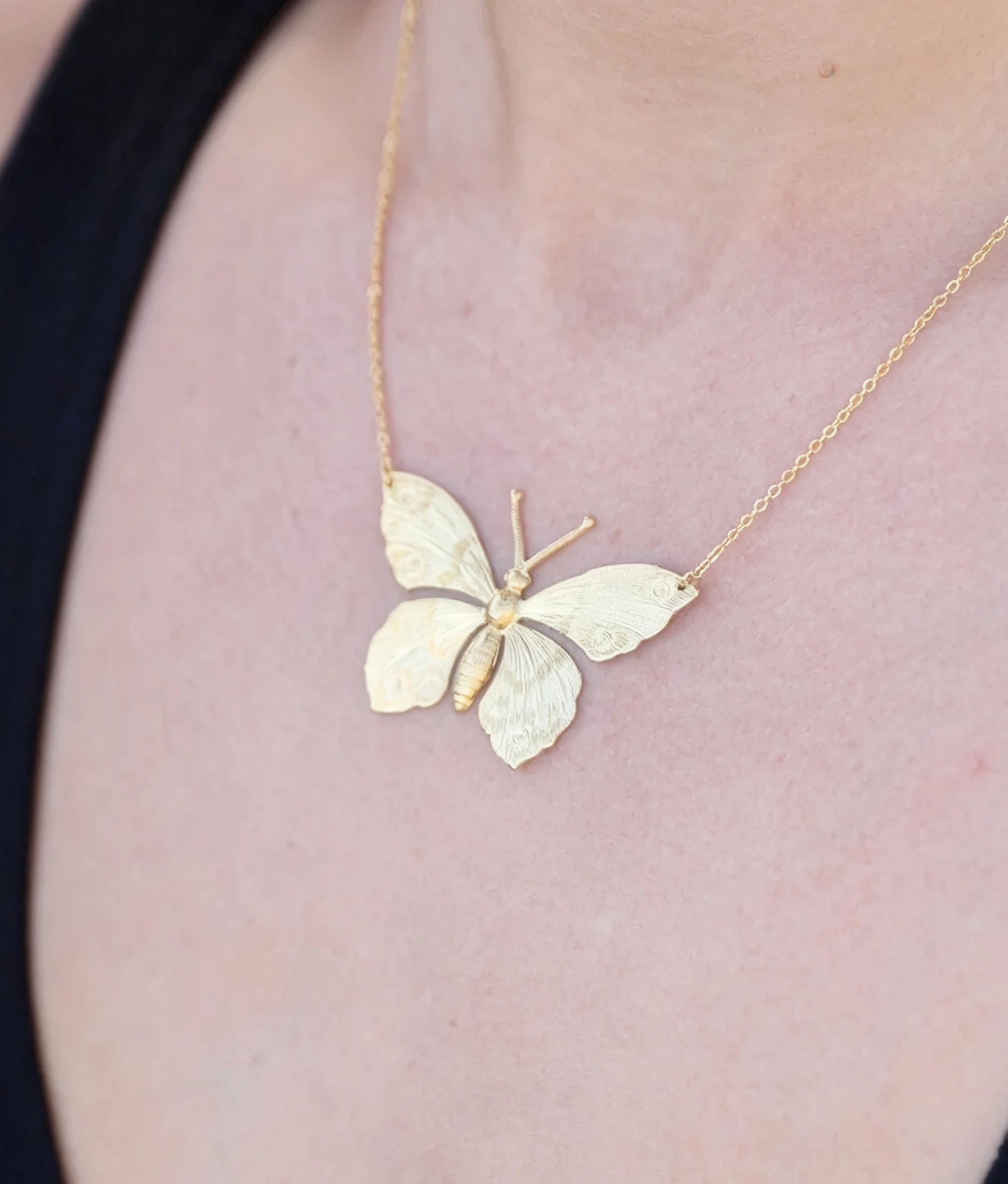 Butterfly Machaon Necklace