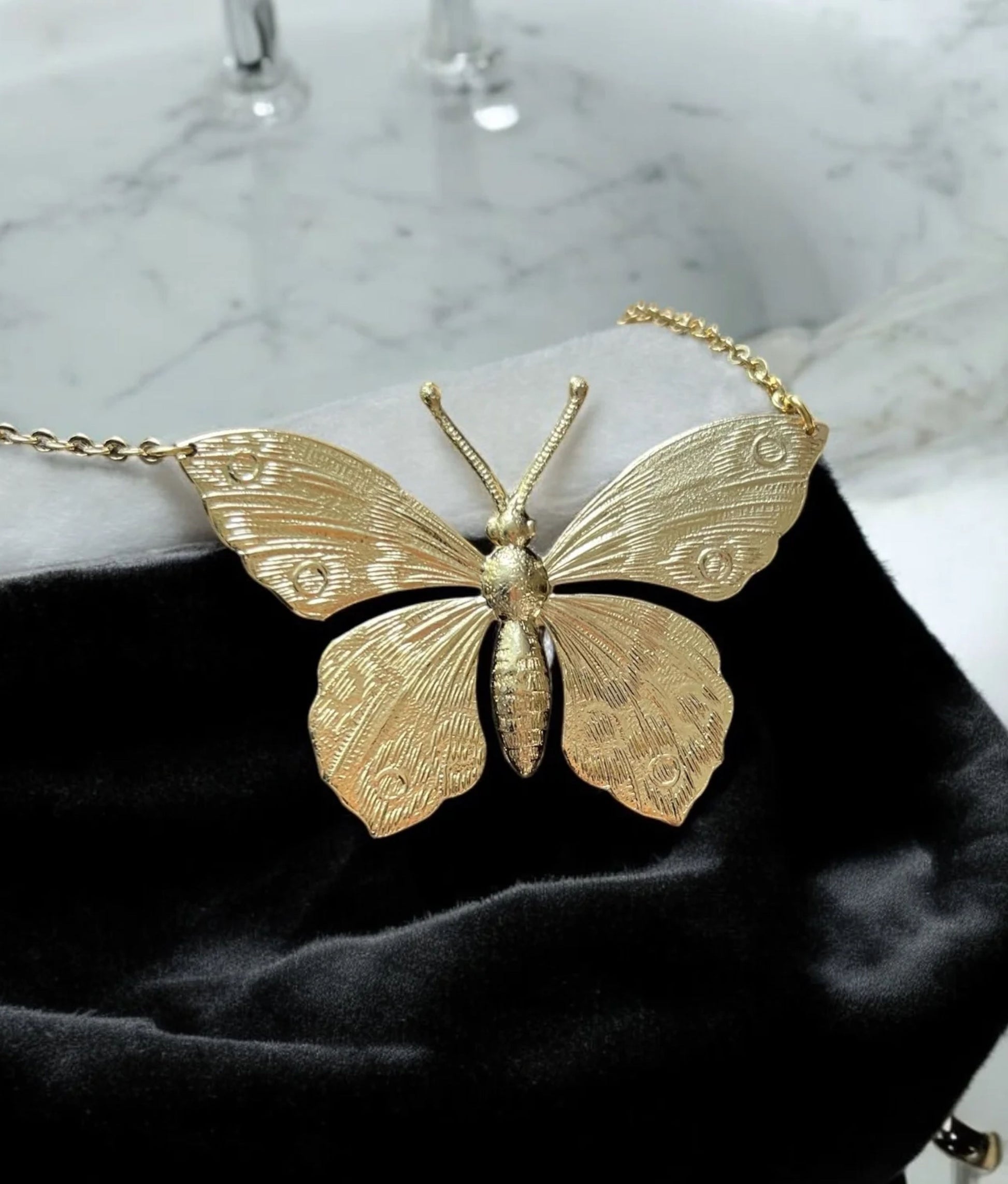 Butterfly Machaon Necklace