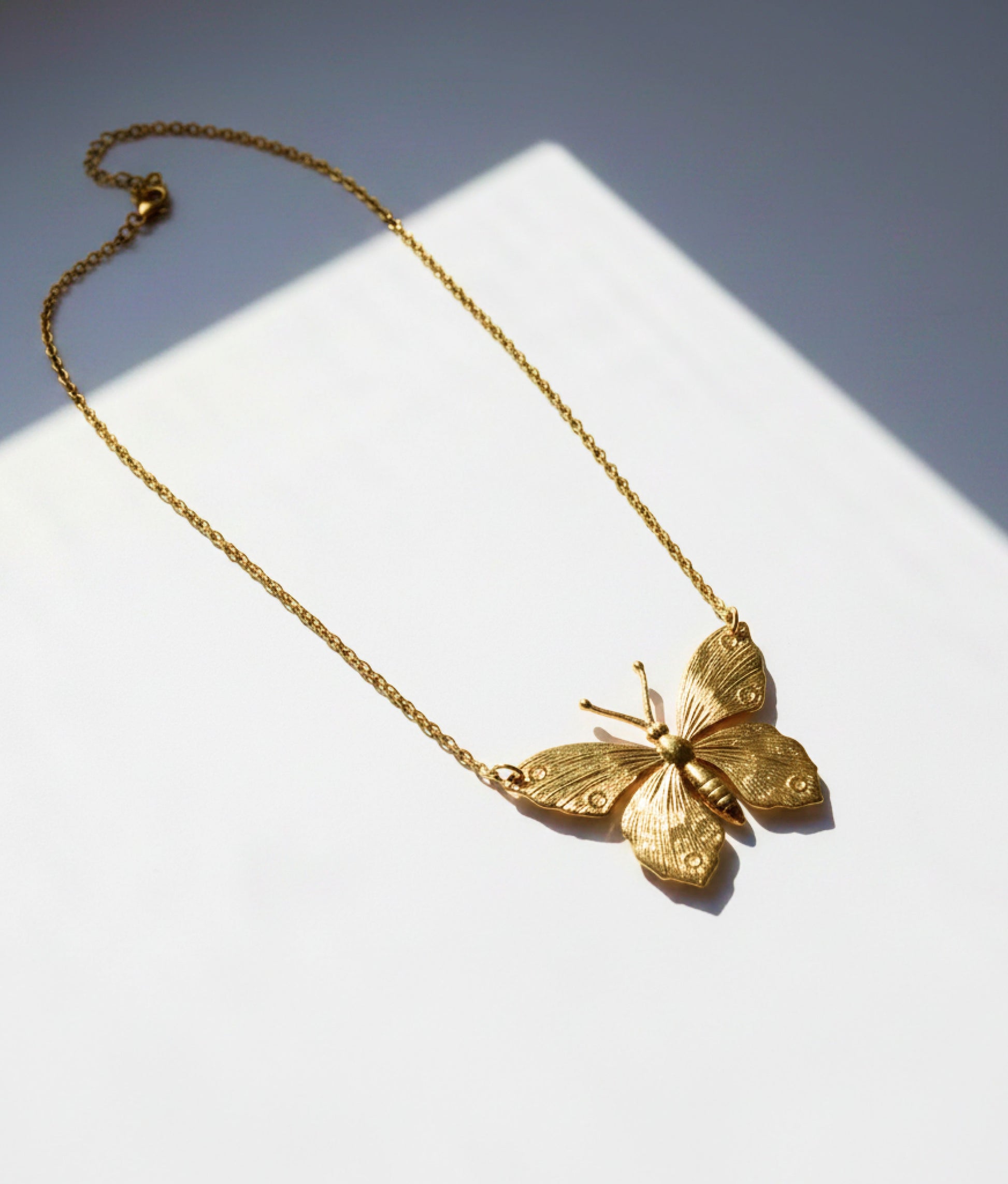Butterfly Machaon Necklace