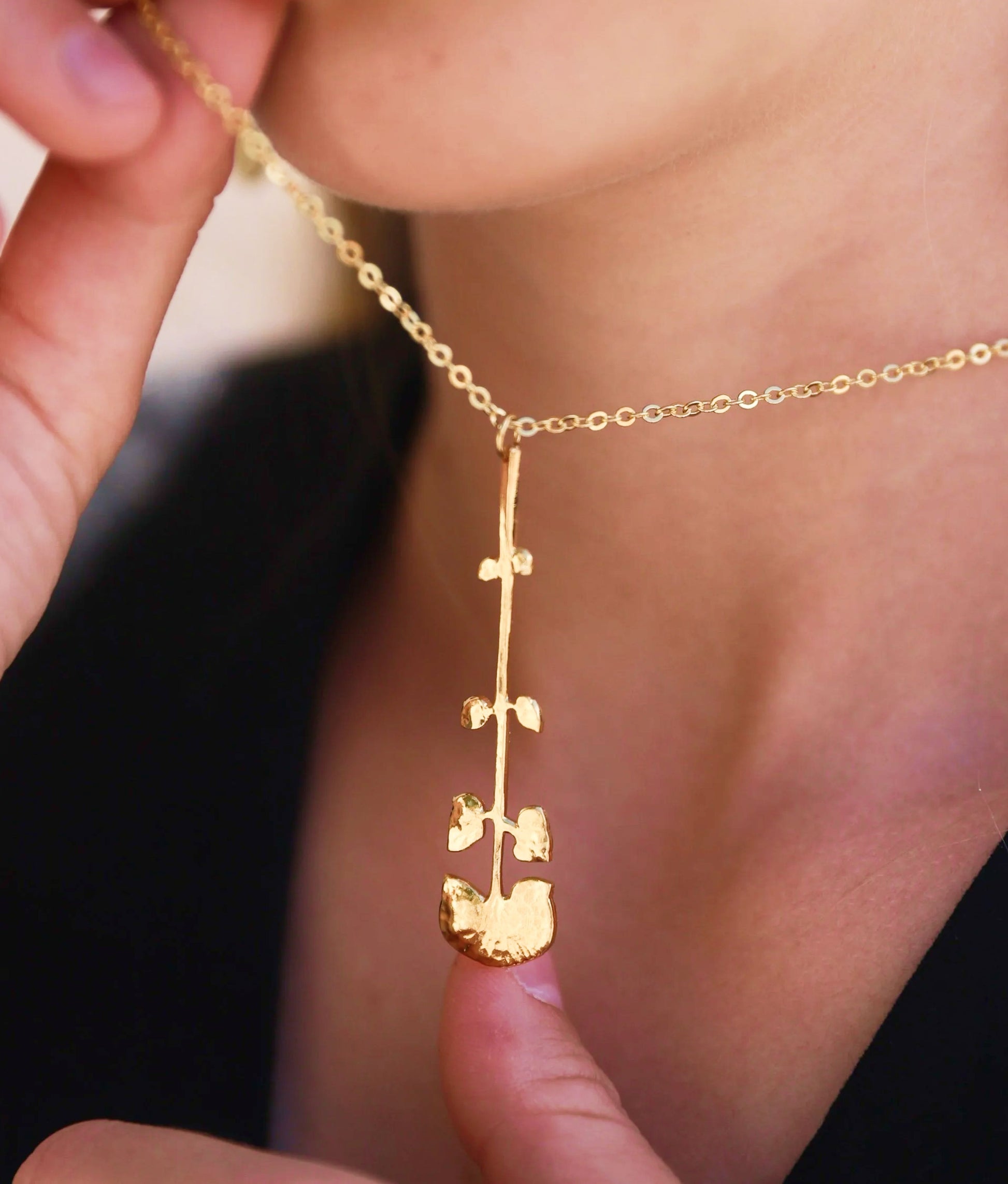 Gingko Necklace