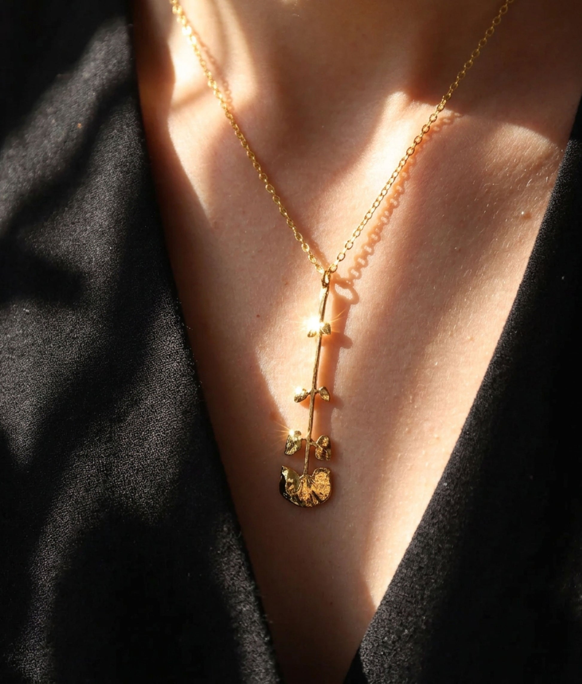 Gingko Necklace