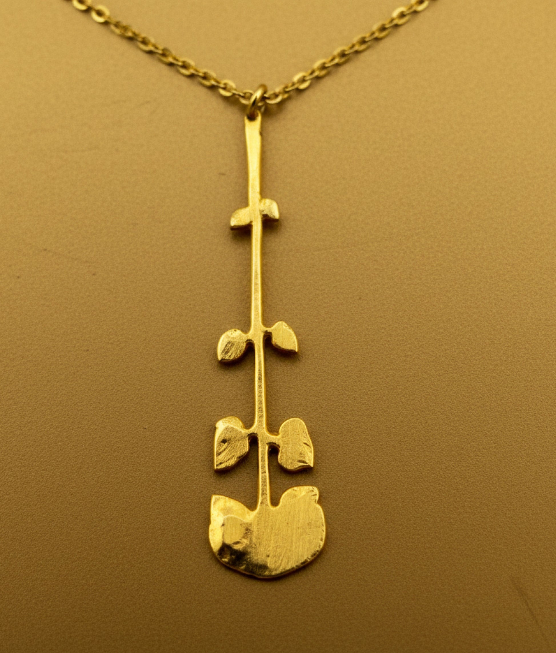 Gingko Necklace