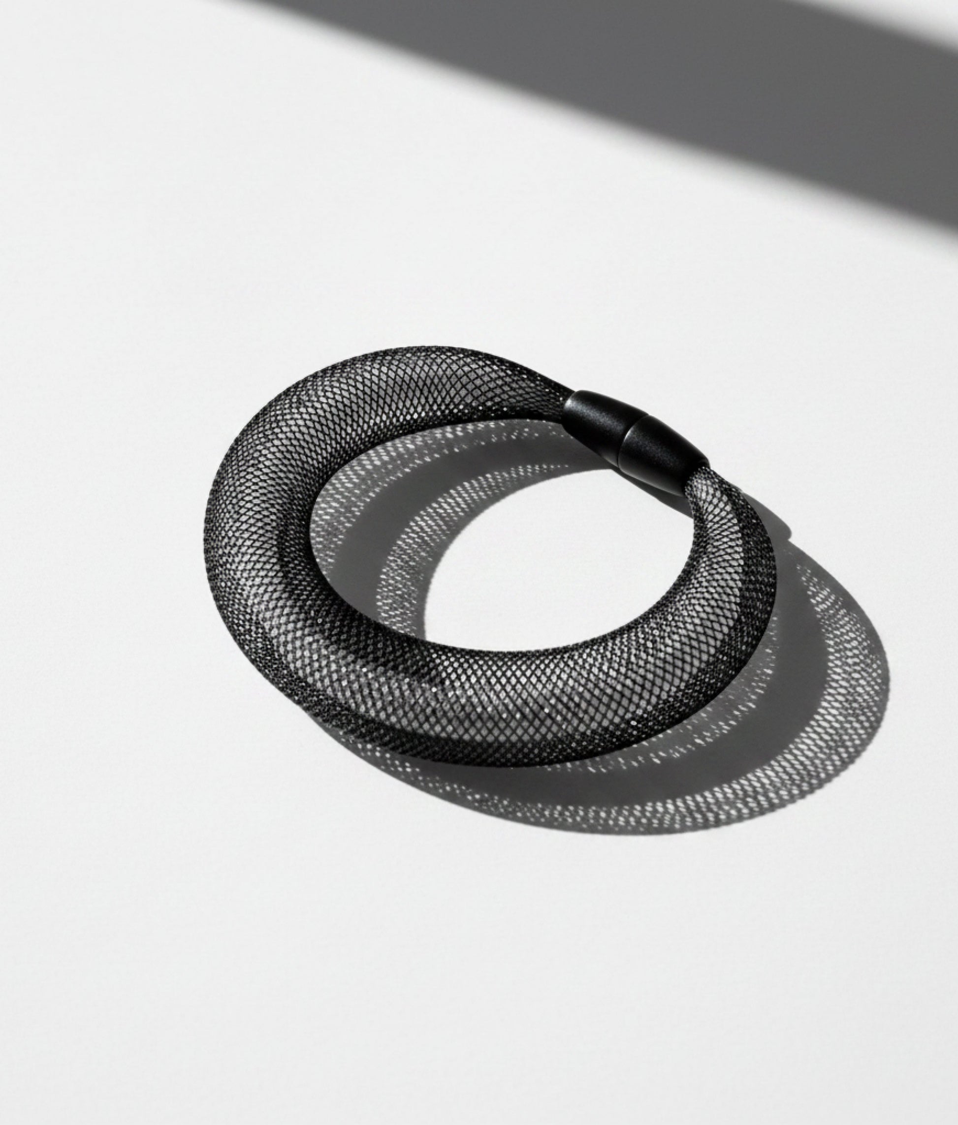 NEON PVC Black White Bracelet