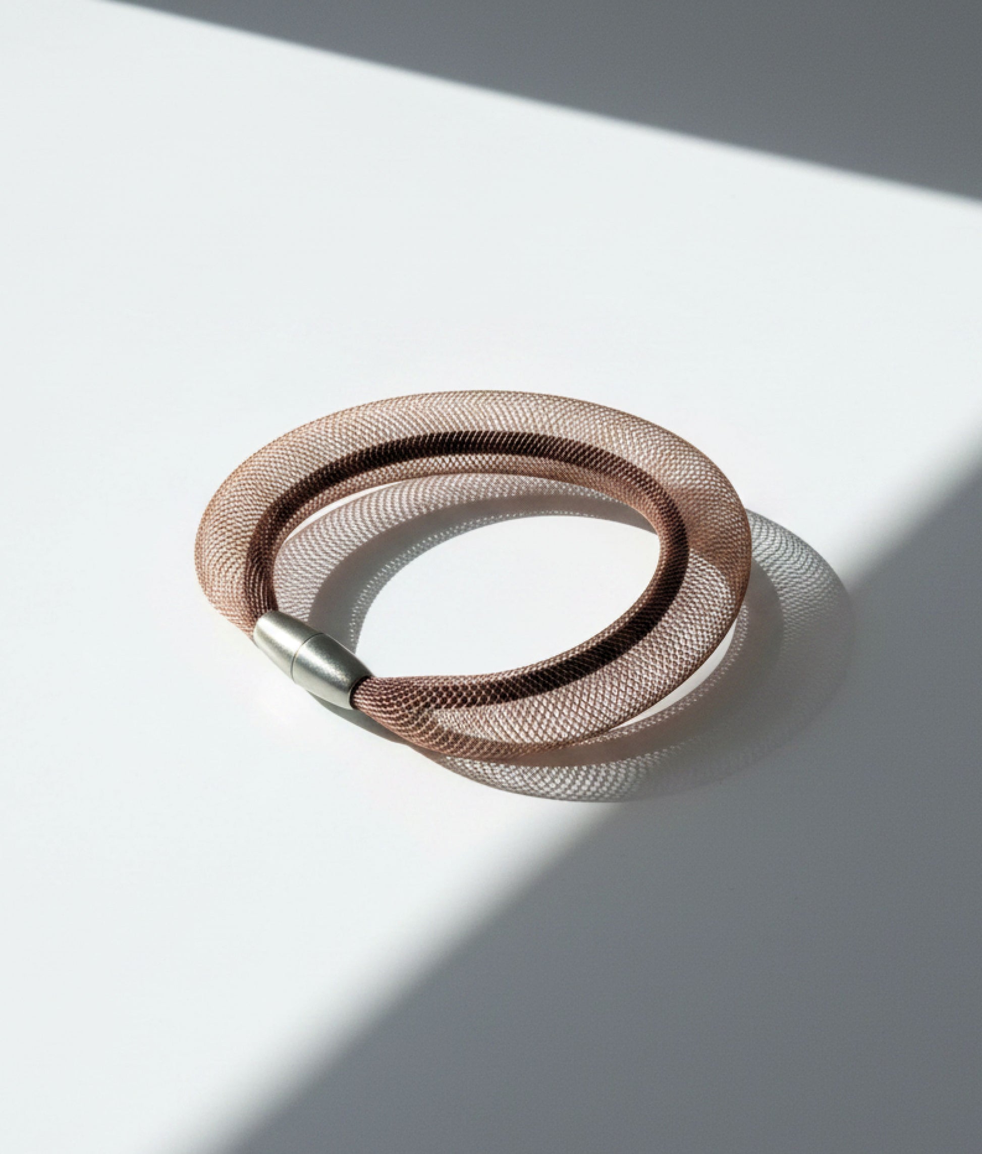 NEON PVC Caramel Copper Bracelet