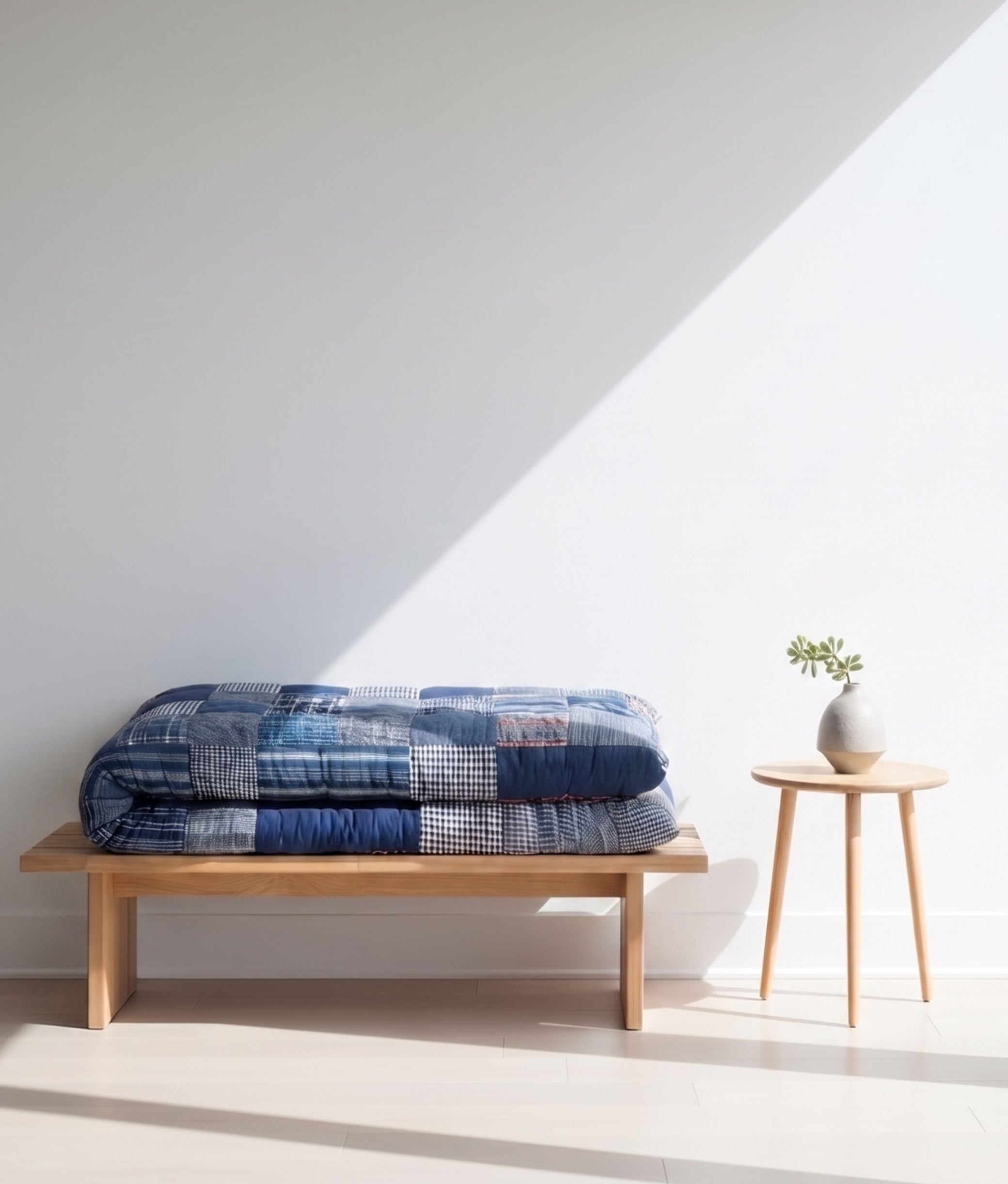 Nila Blue Narrow Organic Cotton Mattress