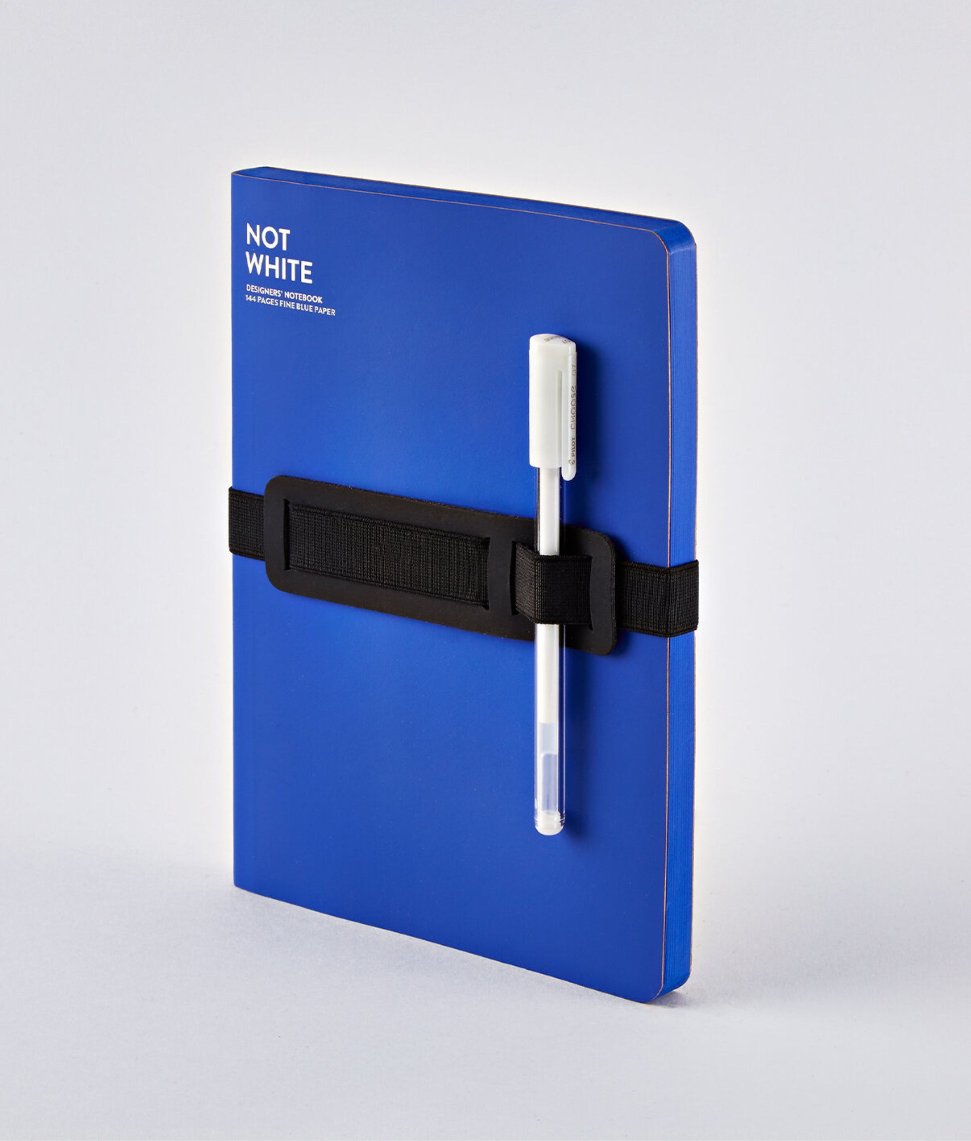 Not White Blue L Notebook