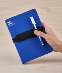 Not White Blue L Notebook