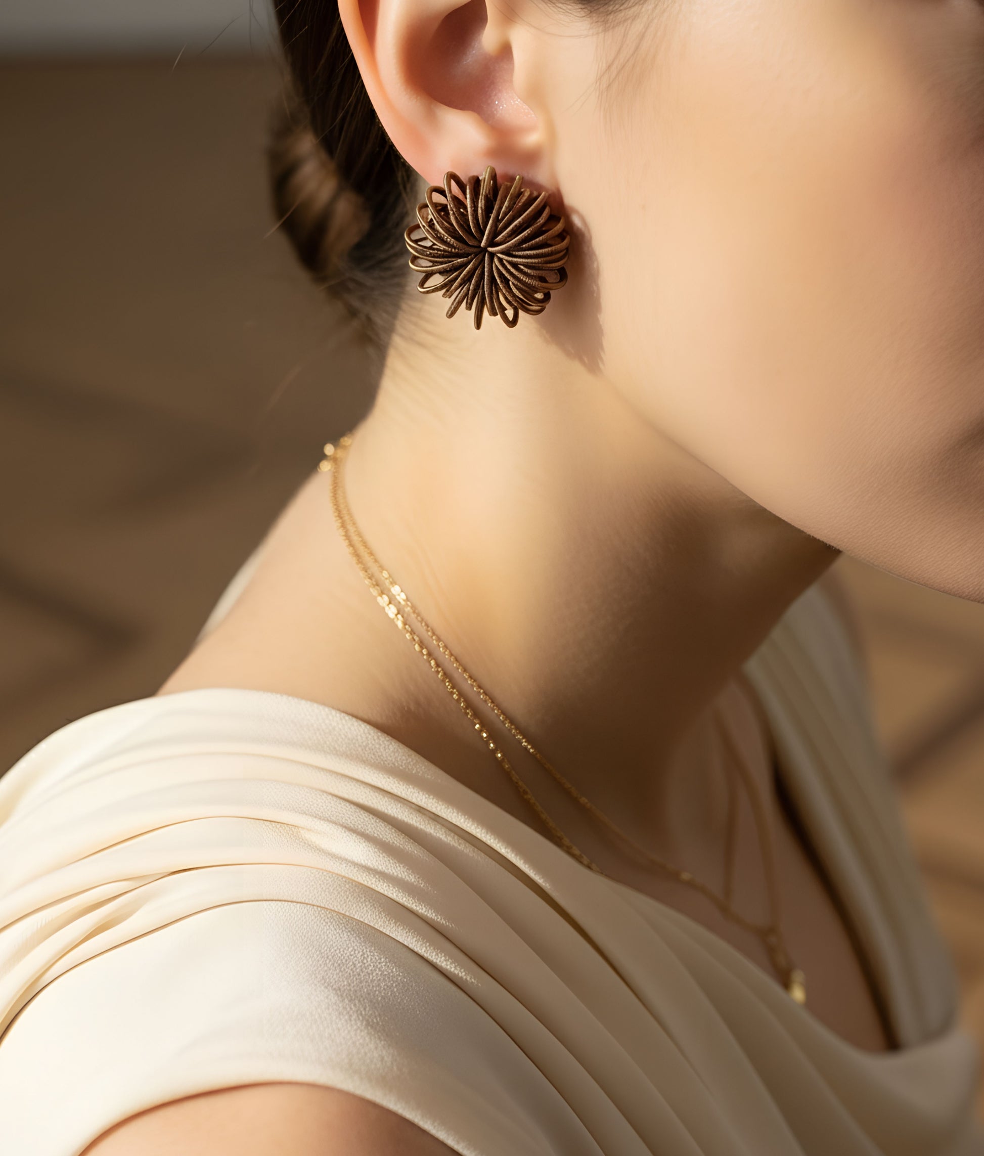 Bronze Earrings