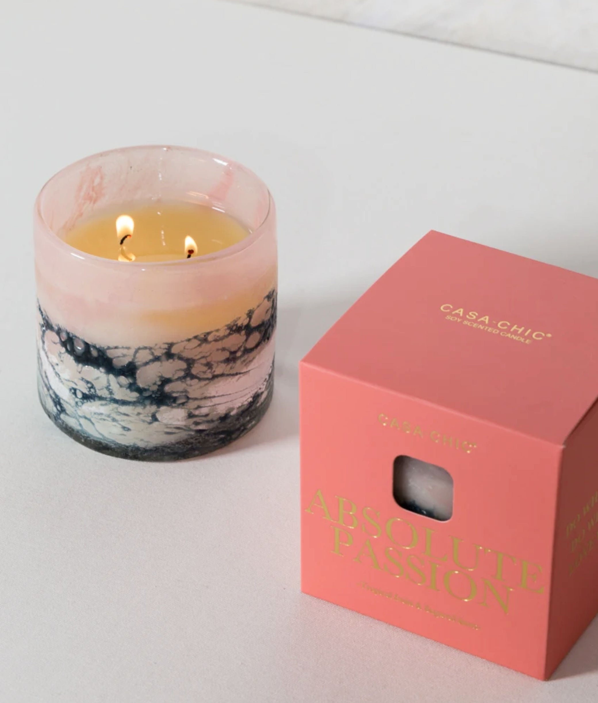 New York Pinky Peach Candle