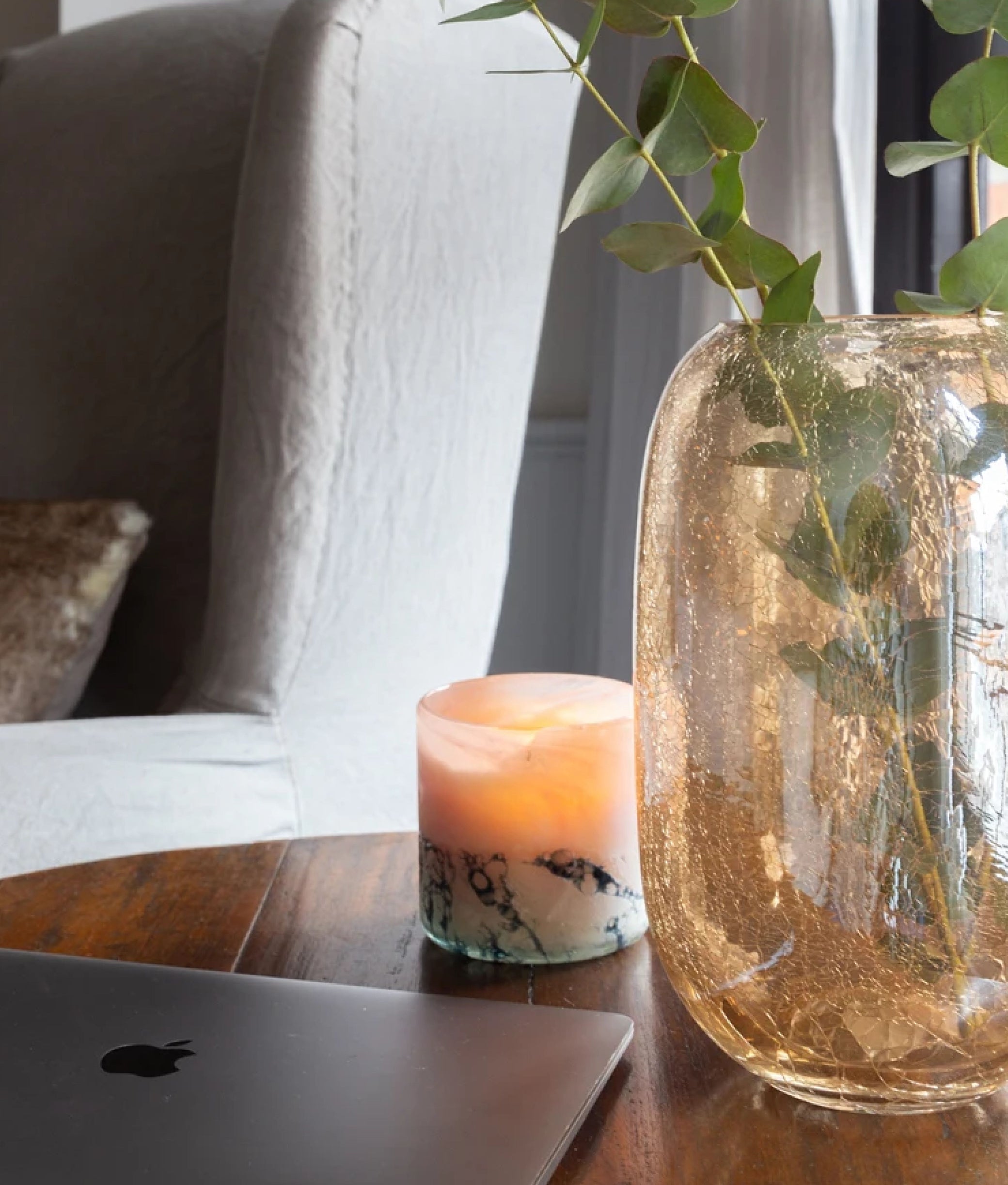 New York Pinky Peach Candle