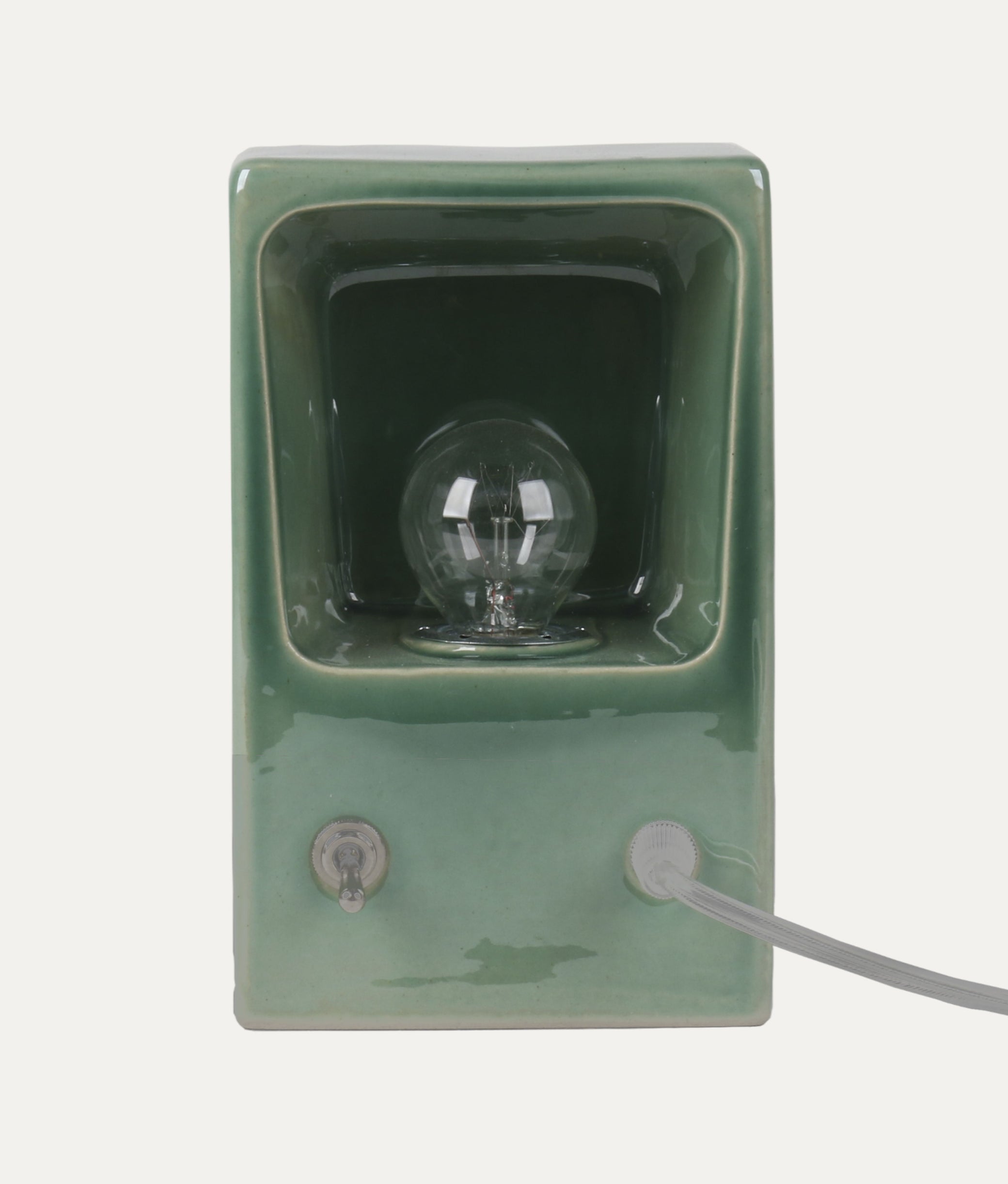 Celadon Ceramic Lamp