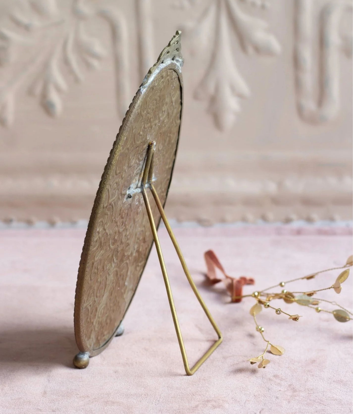 French Oval Mirror