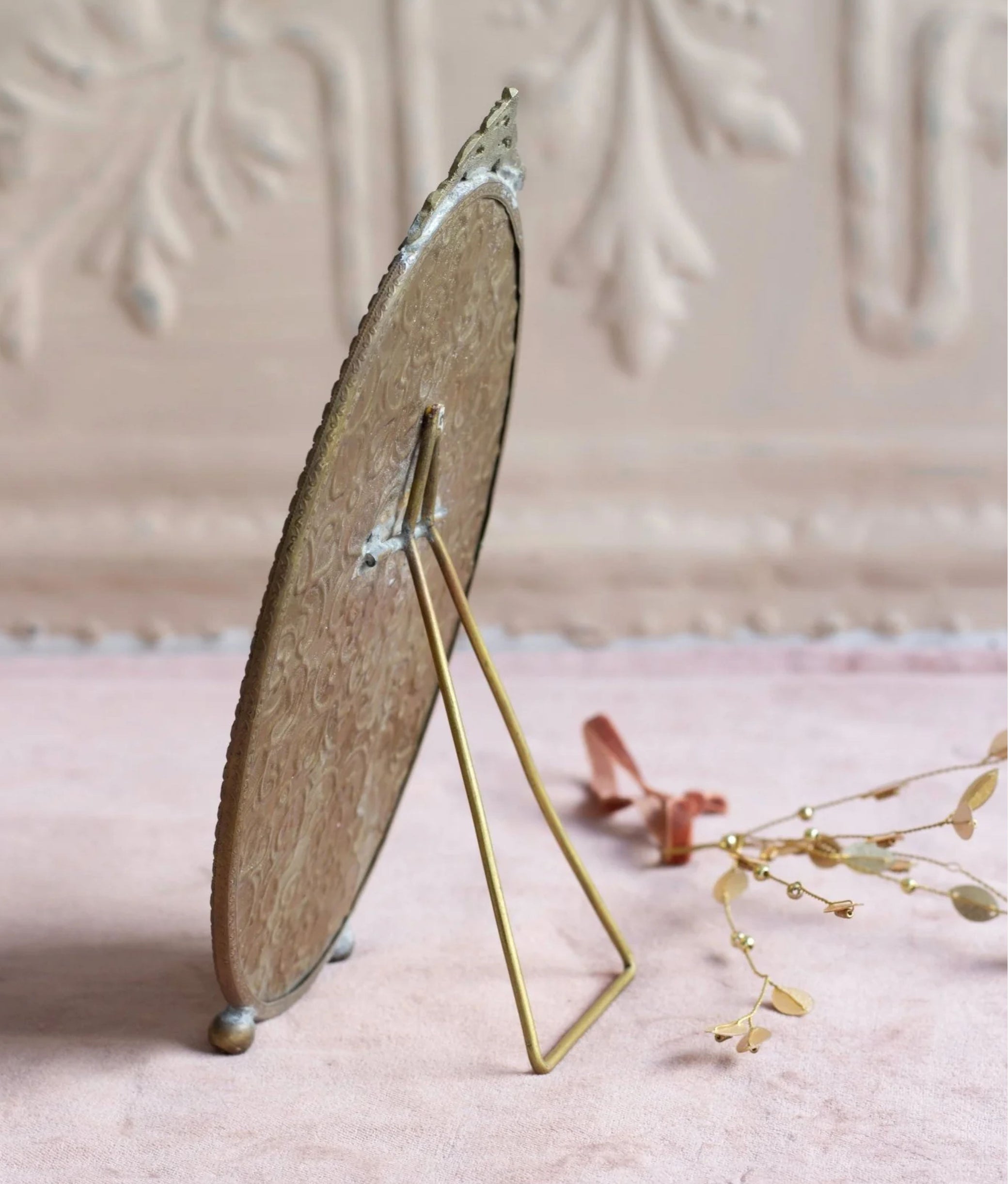 French Oval Mirror
