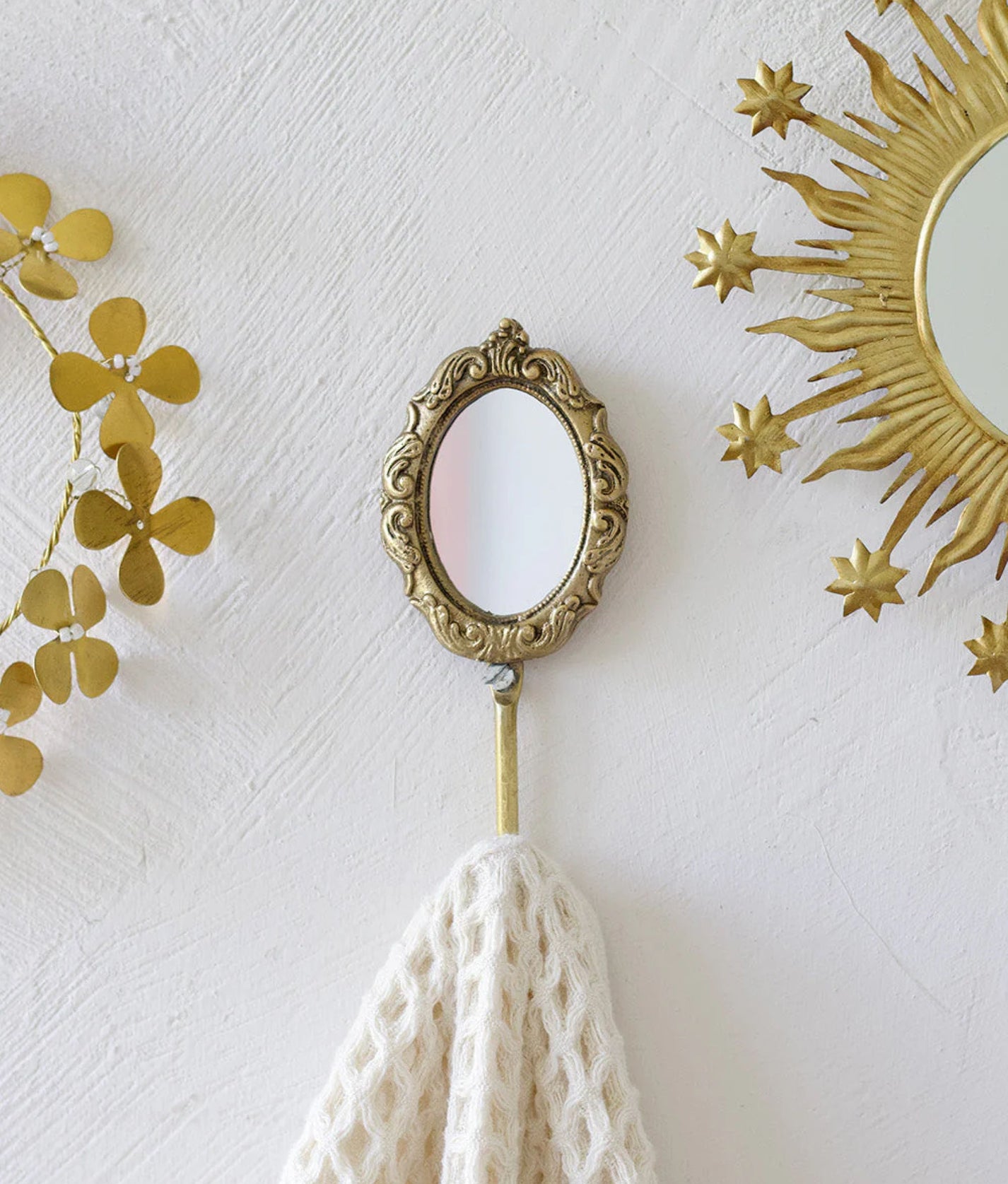 Oval Mirror Hook