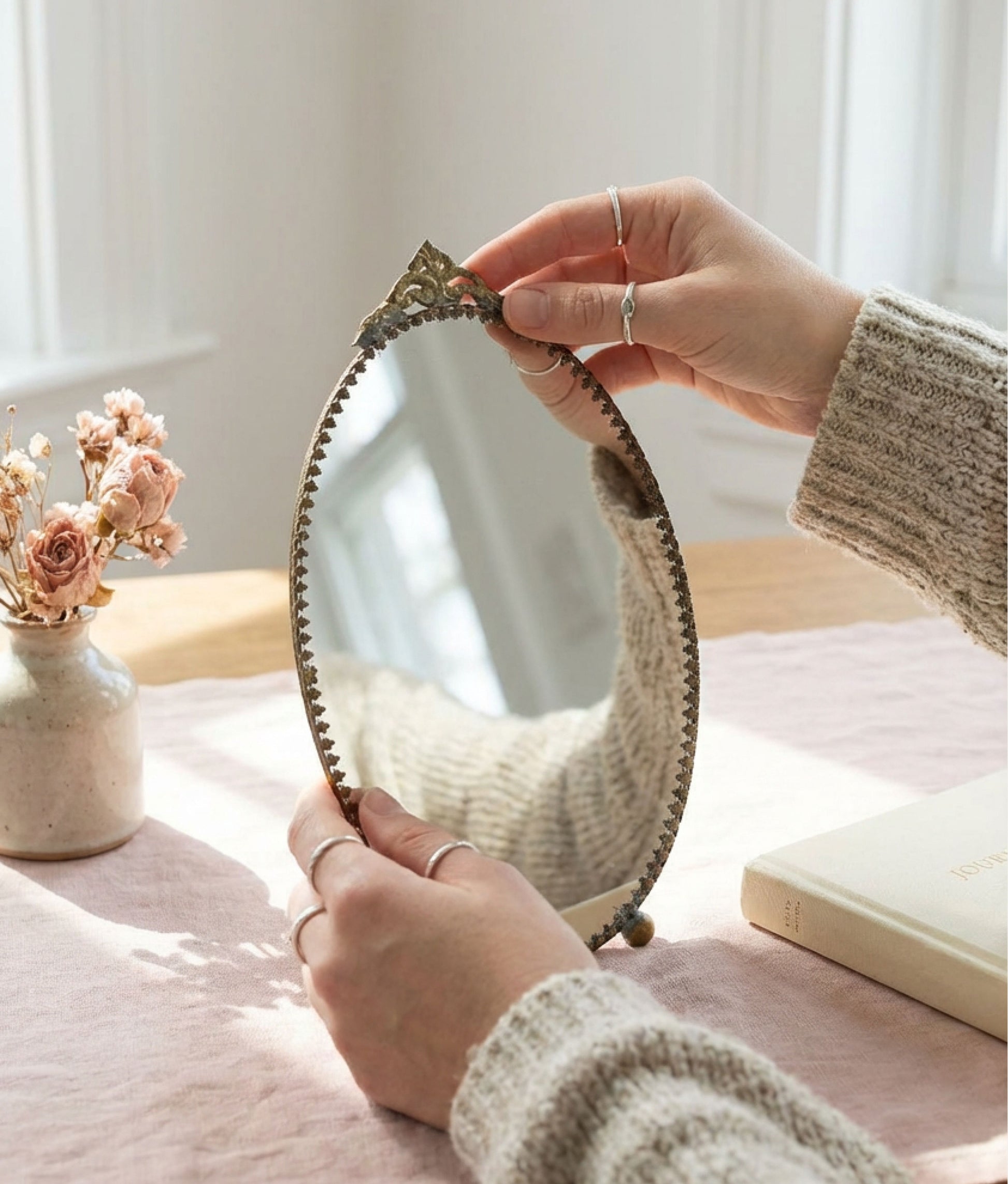 Oval Mirror