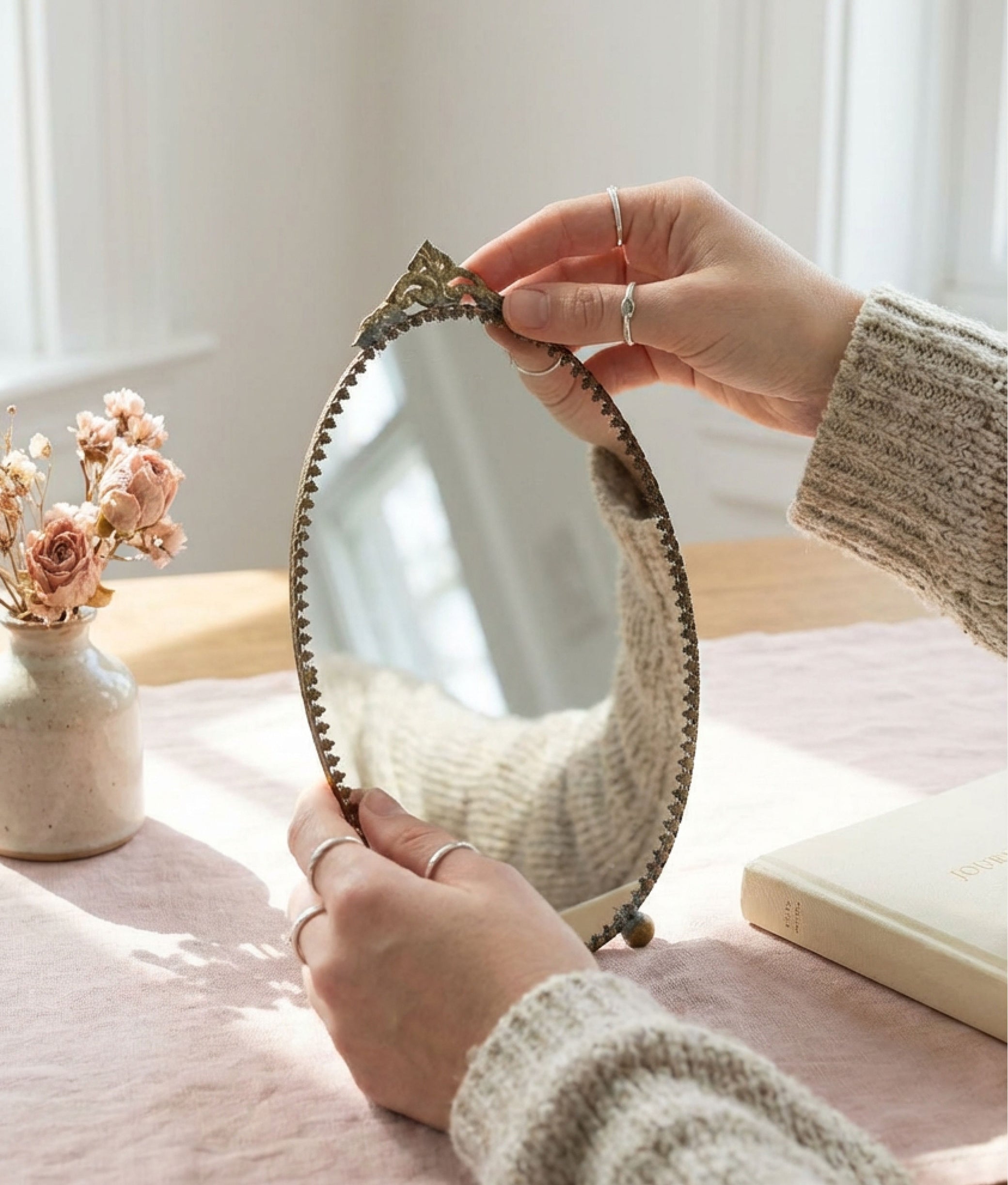 Oval Mirror