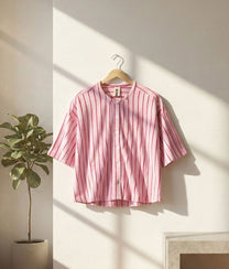 Baby Pink Oversized Shirt