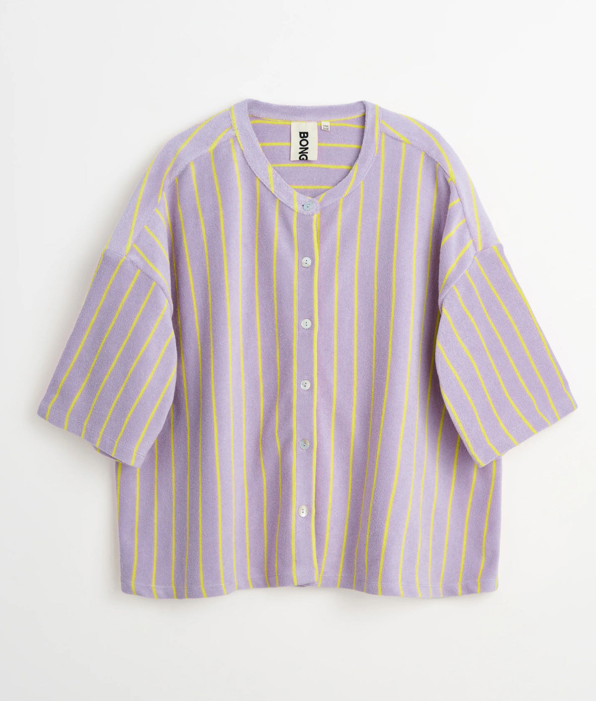 Lilac &amp; Yellow Bongusta Oversized Shirt