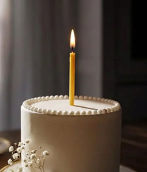 Beeswax Birthday Candles 20pcs
