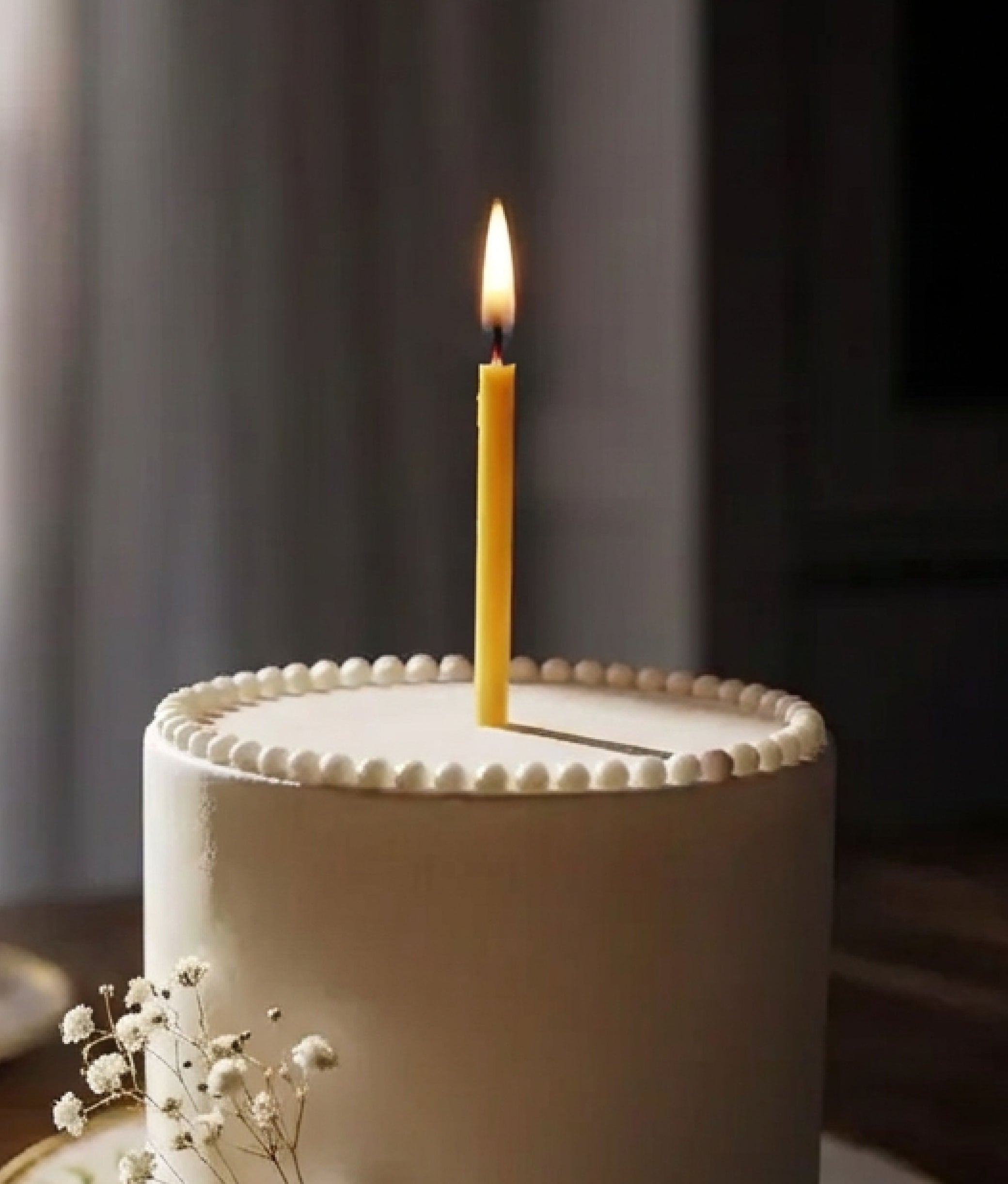 Beeswax Birthday Candles 20pcs